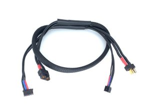 画像1: 【ネコポス対応】スクエア(SQUARE)/SGC-107/Life用充電ケーブル XT60/T2Pコネクター 600mm