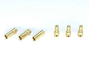 画像1: 【ネコポス対応】スクエア(SQUARE)/SGC-135F/ブラシレスモーター用3.5mmコネクター メス3pcs