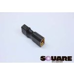 画像: 【ネコポス対応】スクエア(SQUARE)/SGC-81/T型2Pコンパクト変換コネクター T型2Pメス&XT60オス