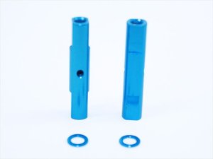 画像4: 【ネコポス対応】スクエア(SQUARE)/SGE-5025S_P_BK_TB_R_BY/アルミポストセット25L 0.5tカラー付 2個入