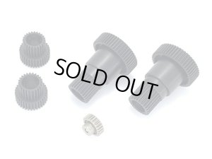 画像1: 【ネコポス対応】スクエア(SQUARE)/SGW-30B2/ハイスピードギヤ&超硬質アルミピニオン25Tセット (タミヤGF-01用)