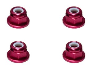 画像6: 【ネコポス対応】スクエア(SQUARE)/SGX-03FBK_BY_OR_P_PK_R_S_TB/アルミフランジナイロンナット M3 4個入 ※画像は5個ですが商品は4個入です。