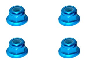 画像8: 【ネコポス対応】スクエア(SQUARE)/SGX-03FBK_BY_OR_P_PK_R_S_TB/アルミフランジナイロンナット M3 4個入 ※画像は5個ですが商品は4個入です。