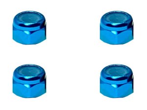 画像8: 【ネコポス対応】スクエア(SQUARE)/SGX-03BK_BY_OR_P_PK_R_S_TB/アルミナイロンナット M3 4個入 ※画像は5個ですが商品は4個入です。