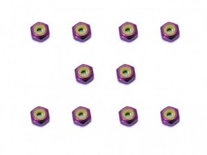 画像4: 【ネコポス対応】スクエア(SQUARE)/SGX-102UBK_BY_OR_P_PK_R_S_TB/アルミ薄型ナイロンナット M2 10個入