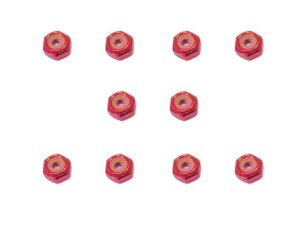 画像6: 【ネコポス対応】スクエア(SQUARE)/SGX-102UBK_BY_OR_P_PK_R_S_TB/アルミ薄型ナイロンナット M2 10個入