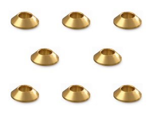 画像3: 【ネコポス対応】スクエア(SQUARE)/SGX-108BK/アルミM3テーパーワッシャー 6個入