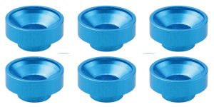 画像7: 【ネコポス対応】スクエア(SQUARE)/SGX-119BK/アルミボス付皿ワッシャー 6個入