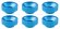 画像7: 【ネコポス対応】スクエア(SQUARE)/SGX-119BK/アルミボス付皿ワッシャー 6個入