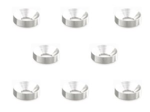 画像6: 【ネコポス対応】スクエア(SQUARE)/SGX-16BK/4mmアルミ皿ワッシャー外径10mm 6個入