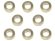 画像6: 【ネコポス対応】スクエア(SQUARE)/SGX-915BK/M3 アルミカラー φ5.5×3×1.5t 6個入
