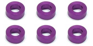 画像4: 【ネコポス対応】スクエア(SQUARE)/SGX-920BK/M3 アルミカラー φ5.5×3×2.0t 6個入