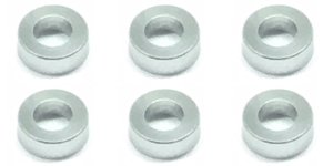 画像6: 【ネコポス対応】スクエア(SQUARE)/SGX-920BK/M3 アルミカラー φ5.5×3×2.0t 6個入