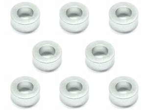 画像6: 【ネコポス対応】スクエア(SQUARE)/SGX-925BK/M3 アルミカラー φ5.5×3×2.5t 6個入