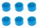 画像7: 【ネコポス対応】スクエア(SQUARE)/SGX-930BK/M3 アルミカラー φ5.5×3×3.0t 6個入り