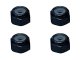 画像: 【ネコポス対応】スクエア(SQUARE)/SGY-02BK__SGY-02TB/アルミナイロンナット M2 4pcs