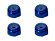 画像2: 【ネコポス対応】スクエア(SQUARE)/SGY-02BK__SGY-02TB/アルミナイロンナット M2 4pcs