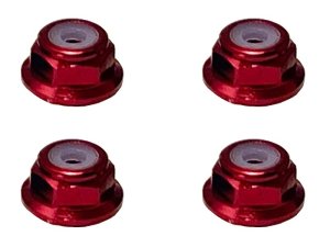 画像6: 【ネコポス対応】スクエア(SQUARE)/SGY-02FBK__SGY-02FTB/アルミフランジナイロンナット M2 4pcs