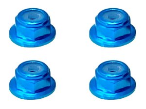 画像8: 【ネコポス対応】スクエア(SQUARE)/SGY-02FBK__SGY-02FTB/アルミフランジナイロンナット M2 4pcs