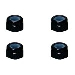 画像: 【ネコポス対応】スクエア(SQUARE)/SGY-03BK__SGY-03TB/アルミナイロンナット M3 4pcs