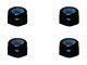 画像: 【ネコポス対応】スクエア(SQUARE)/SGY-03BK__SGY-03TB/アルミナイロンナット M3 4pcs