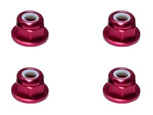 画像6: 【ネコポス対応】スクエア(SQUARE)/SGY-03FBK__SGY-03FTB/アルミフランジナイロンナット M3 4pcs