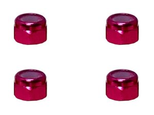 画像5: 【ネコポス対応】スクエア(SQUARE)/SGY-03BK__SGY-03TB/アルミナイロンナット M3 4pcs