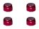 画像6: 【ネコポス対応】スクエア(SQUARE)/SGY-03BK__SGY-03TB/アルミナイロンナット M3 4pcs