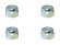 画像7: 【ネコポス対応】スクエア(SQUARE)/SGY-03BK__SGY-03TB/アルミナイロンナット M3 4pcs