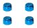 画像8: 【ネコポス対応】スクエア(SQUARE)/SGY-03BK__SGY-03TB/アルミナイロンナット M3 4pcs