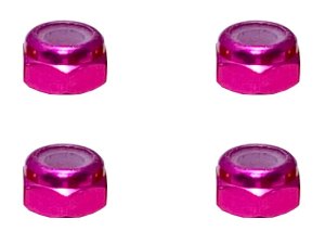 画像5: 【ネコポス対応】スクエア(SQUARE)/SGY-03UBK__SGY-03UTB/アルミ薄型ナイロンナット M3 4pcs