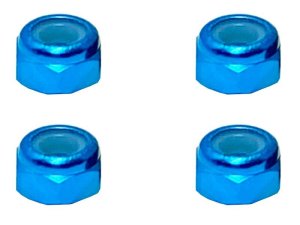画像7: 【ネコポス対応】スクエア(SQUARE)/SGY-03UBK__SGY-03UTB/アルミ薄型ナイロンナット M3 4pcs
