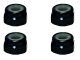 画像: 【ネコポス対応】スクエア(SQUARE)/SGY-04BK__SGY-04TB/アルミナイロンナット M4 4pcs