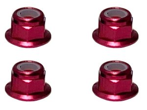 画像6: 【ネコポス対応】スクエア(SQUARE)/SGY-04FBK__SGY-04FTB/アルミフランジナイロンナット M4 4pcs
