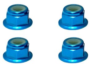 画像8: 【ネコポス対応】スクエア(SQUARE)/SGY-04FBK__SGY-04FTB/アルミフランジナイロンナット M4 4pcs