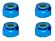 画像8: 【ネコポス対応】スクエア(SQUARE)/SGY-04BK__SGY-04TB/アルミナイロンナット M4 4pcs