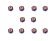 画像4: 【ネコポス対応】スクエア(SQUARE)/SGY-102UBK__SGY-102UTB/アルミ薄型ナイロンナット M2 10pcs