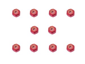 画像6: 【ネコポス対応】スクエア(SQUARE)/SGY-102UBK__SGY-102UTB/アルミ薄型ナイロンナット M2 10pcs