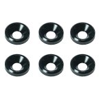 画像: 【ネコポス対応】スクエア(SQUARE)/SGY-15BK__SGY-15TB/アルミ皿ワッシャーM3 外径8mm 6pcs