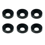 画像: 【ネコポス対応】スクエア(SQUARE)/SGY-16BK__SGY-16TB/アルミ皿ワッシャーM4 外径10mm 6pcs