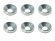 画像6: 【ネコポス対応】スクエア(SQUARE)/SGY-16BK__SGY-16TB/アルミ皿ワッシャーM4 外径10mm 6pcs