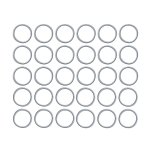 画像: 【ネコポス対応】EAGLE(イーグル)/SH11U/11x12mmセットアップ・ステンレスシム 0.1/0.2/0.3mm厚 各10枚入