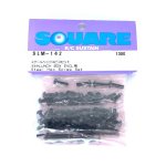 画像: 【ネコポス対応】スクエア(SQUARE)/SLM-142/スチールヘックスビスセット(タミヤ ランチボックスEVO用)