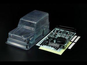 画像1: タミヤ(TAMIYA)/SP-1607/ランドローバー ディフェンダー90 スペアボディセット(未塗装)