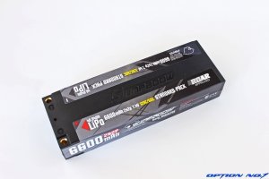 画像1: 【翌日お届け便】【ネコポス対応】OPTION No.1(オプションNo.1)/SPLI-66120/SUNPADOW LiPo7.4V6600mAh(120-60C)