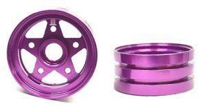 画像5: T4WORKS/T4-WH01/ハイブリッドビレットアルミホイール  フロント【ホーネット・グラスホッパー用】