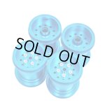 画像: OPTION No.1(オプションNo.1)/TCW-019/アルミホイールセット(1台分/ライトブルー)/CW-01用