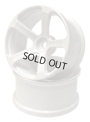 画像1: TOPLINE(トップライン)/TDW-0612WH/DRS-5 ホイル (オフセット6/ホワイト)2個入