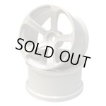 画像: 【ネコポス対応】TOPLINE(トップライン)/TDW-0613WH_TDW-0813WH/DRS-5 ホイール ハイトラクションtype (ホワイト)2個入