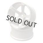 画像: TOPLINE(トップライン)/TDW-0812WH/DRS-5 ホイル【deep face】(オフセット8/ホワイト)2個入